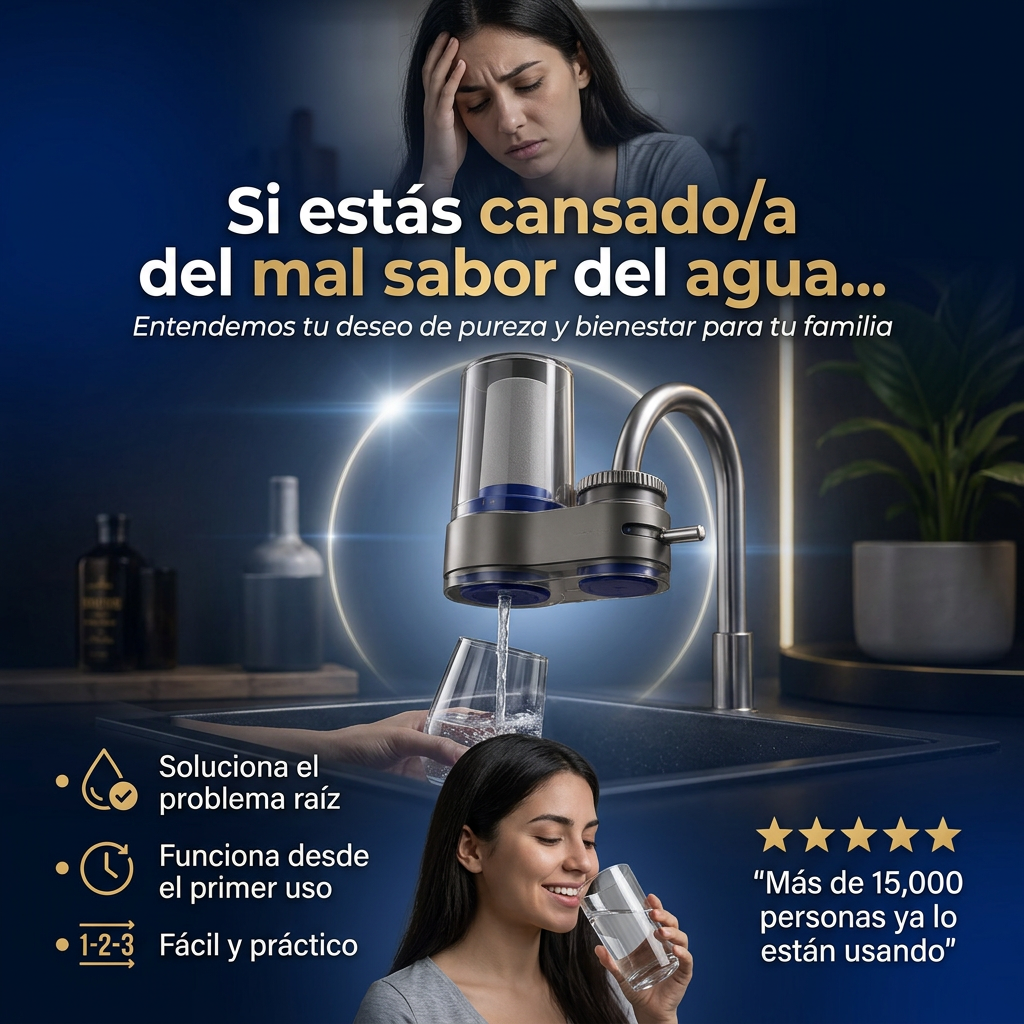 Filtro Purificador para grifo