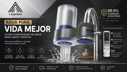 Filtro Purificador para grifo