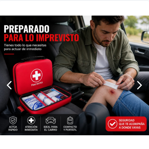Botiquín de Primeros Auxilios Compacto