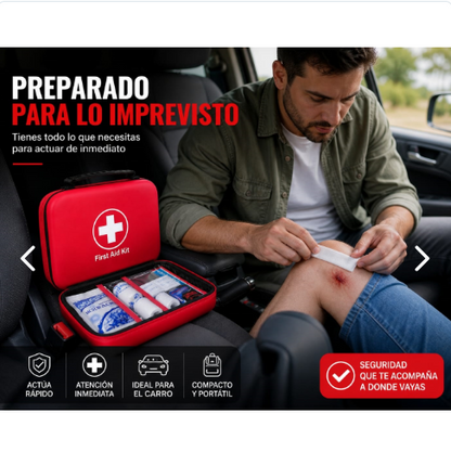 Botiquín de Primeros Auxilios Compacto
