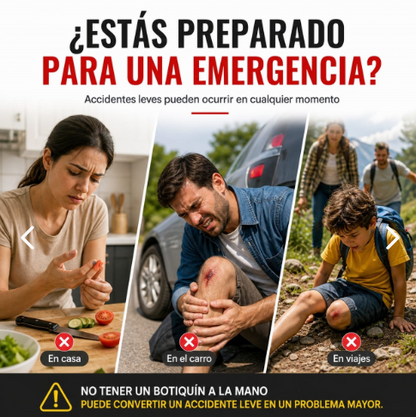 Botiquín de Primeros Auxilios Compacto