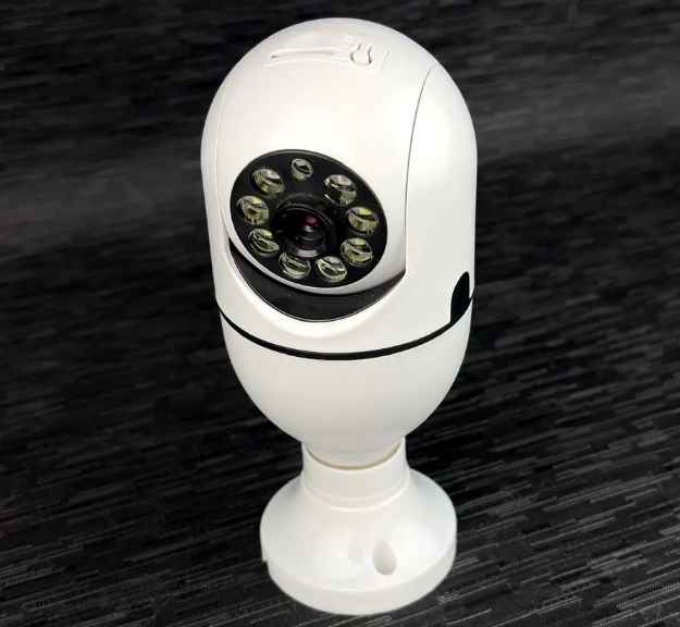 Cámara Bombillo WiFi 360° - Vigilancia Inteligente
