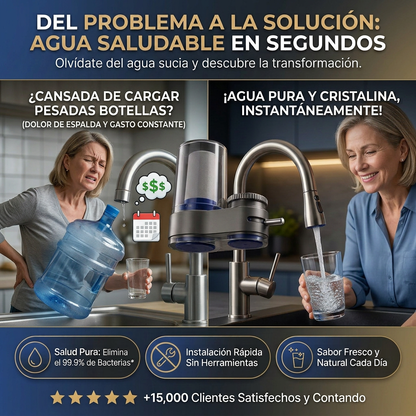Filtro Purificador para grifo