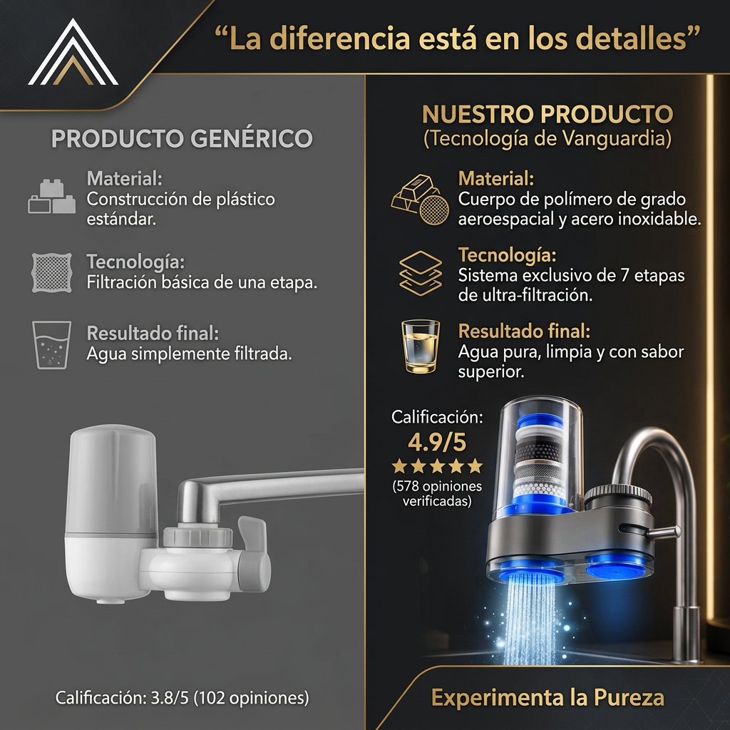 Filtro Purificador para grifo