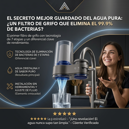 Filtro Purificador para grifo