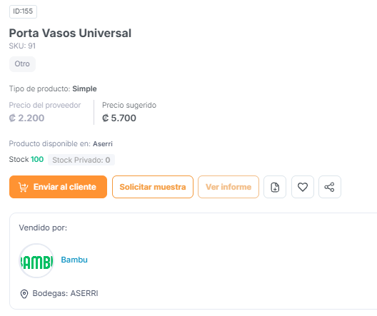 Portavasos universal - instalación